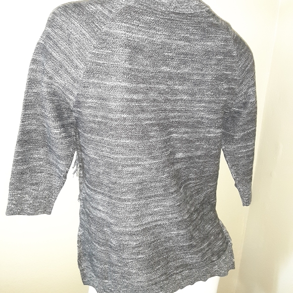 Lord &Taylor fringe front sweater - Picture 5 of 5